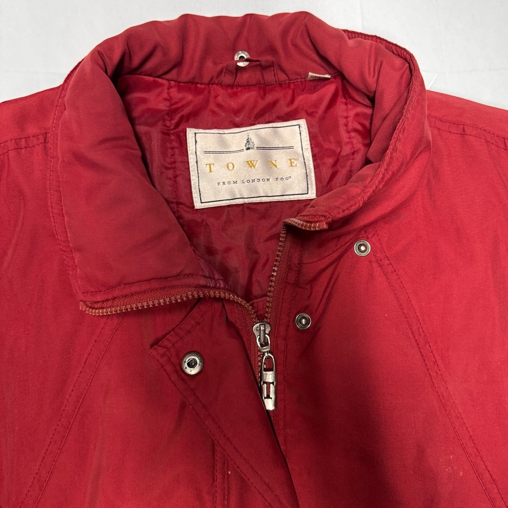 Towns From London Fog Burgundy Women's Jacket